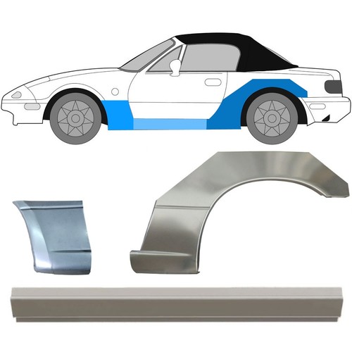 Reparaturblech schweller - schweller, +