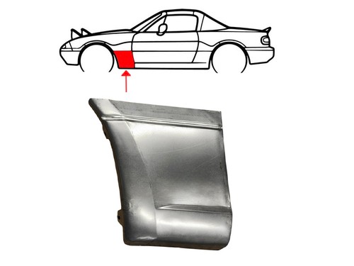 Kotflügel reparaturblech - kotflügel,